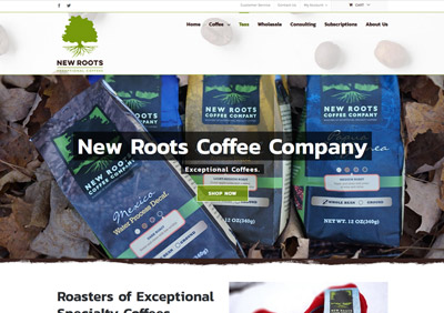 New Roots Coffee - www.newrootscoffee.com
