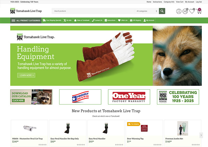 Tomahawk Live Trap - www.livetrap.com